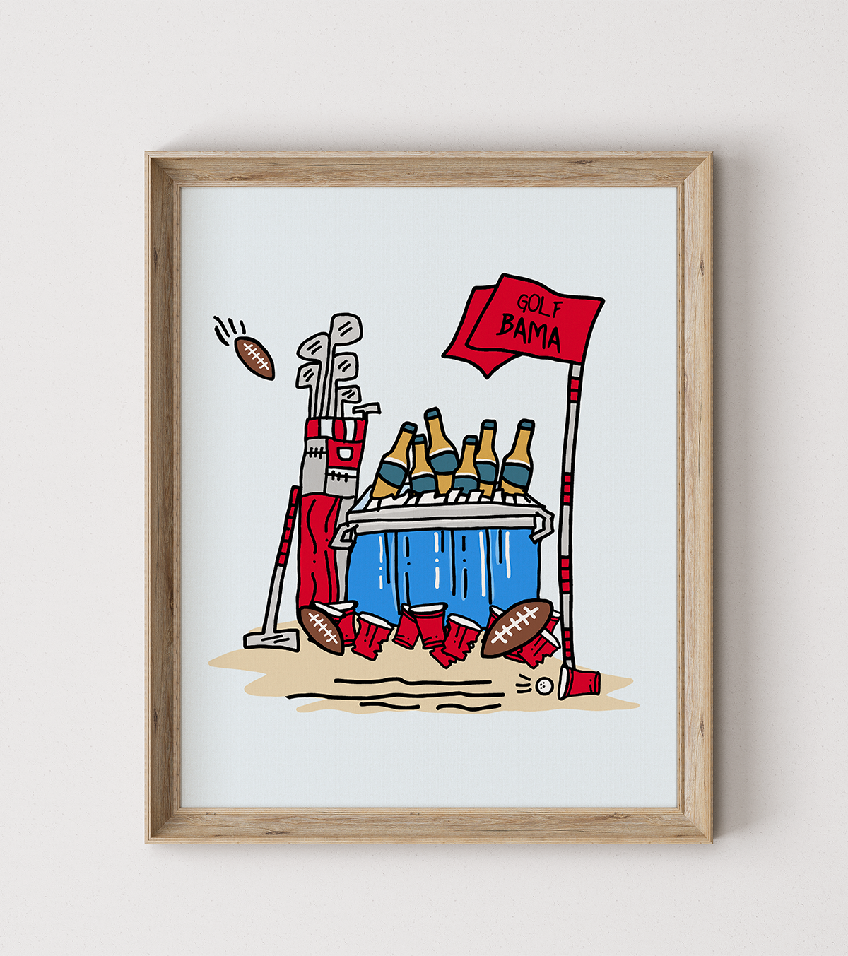 Golf Alabama Poster