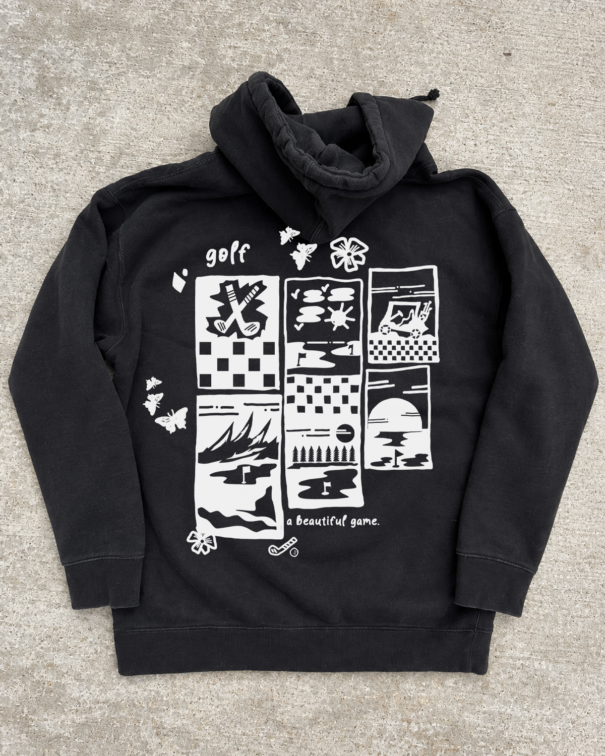 Golf is beautiful hoodie