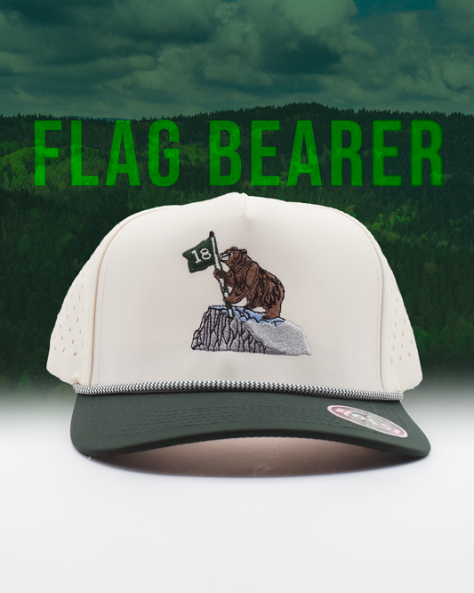 Green Flag Bearer Rope Hat