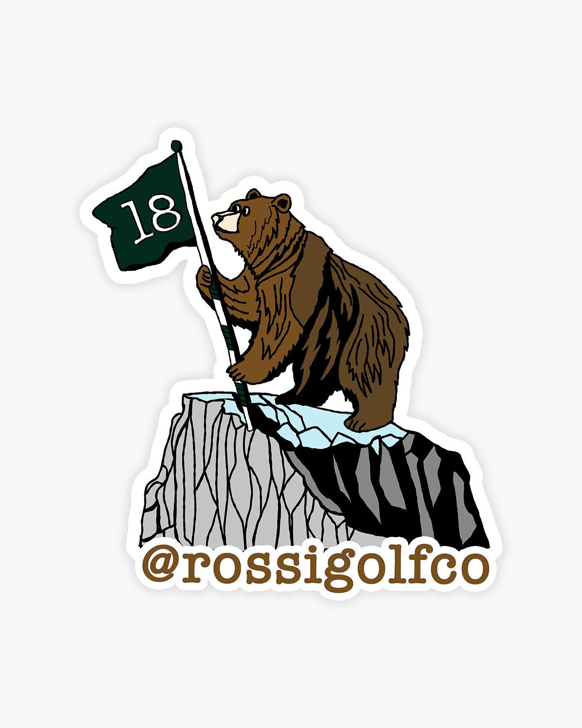 Flag Bearer Sticker
