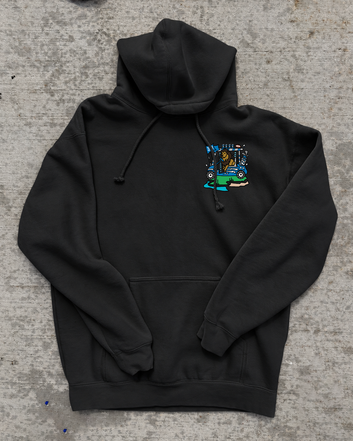 Cart Lion Hoodie