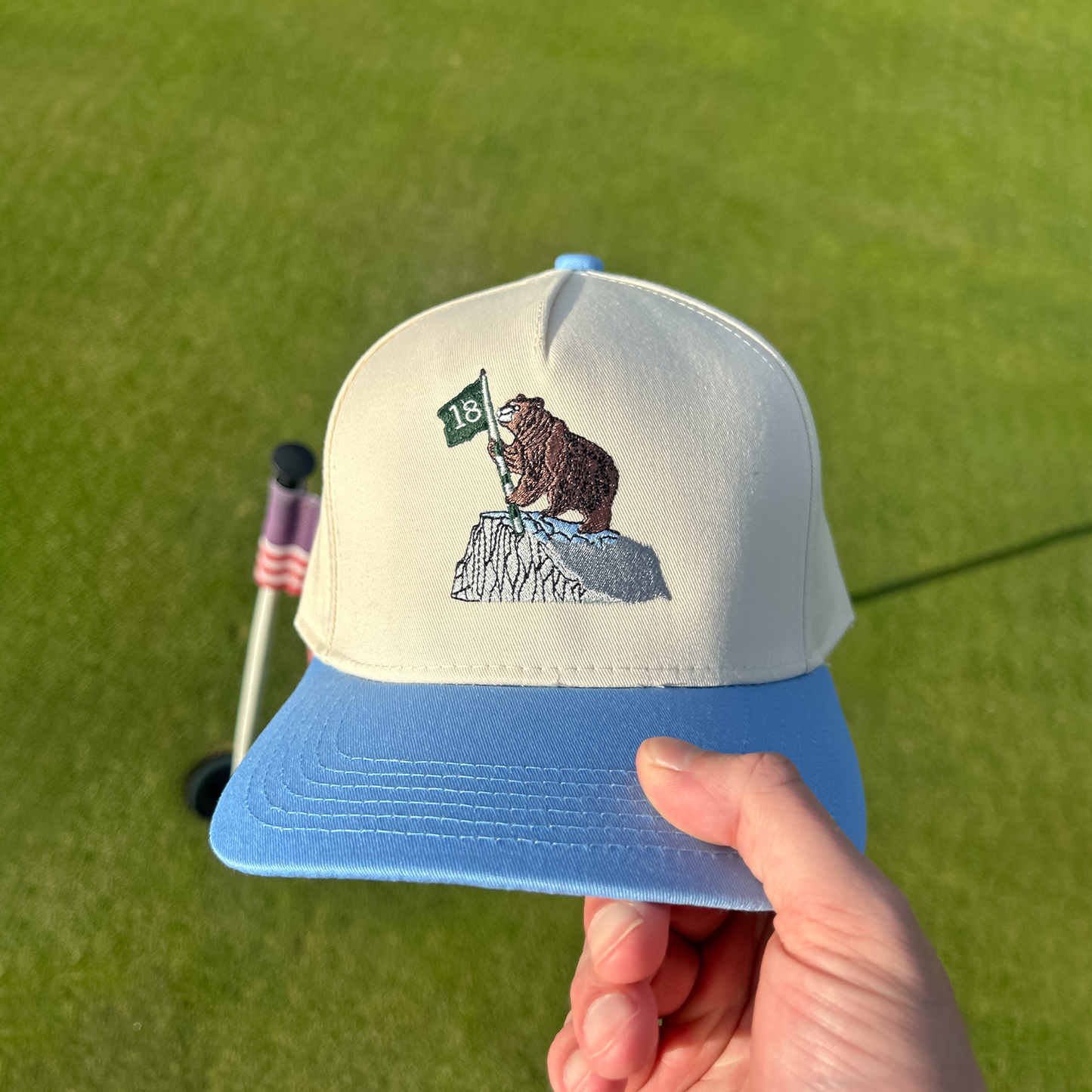 Flag Bearer Baby Blue Hat