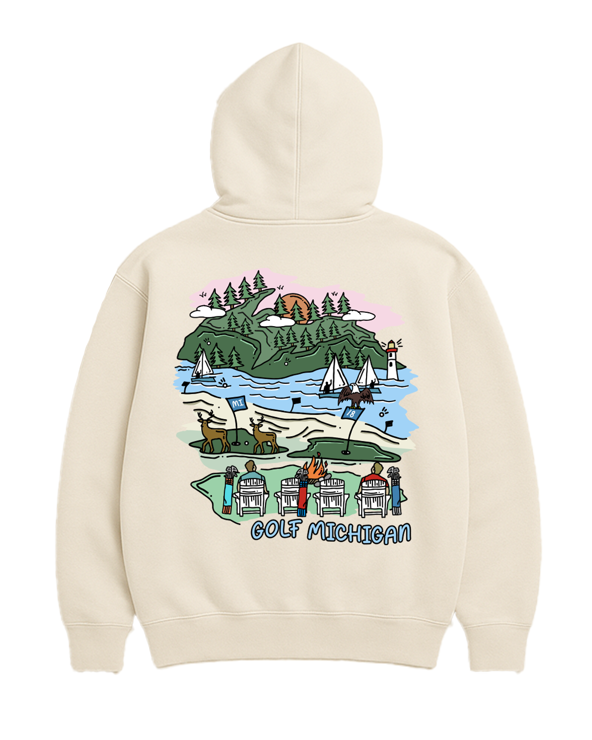 Golf Michigan Hoodie