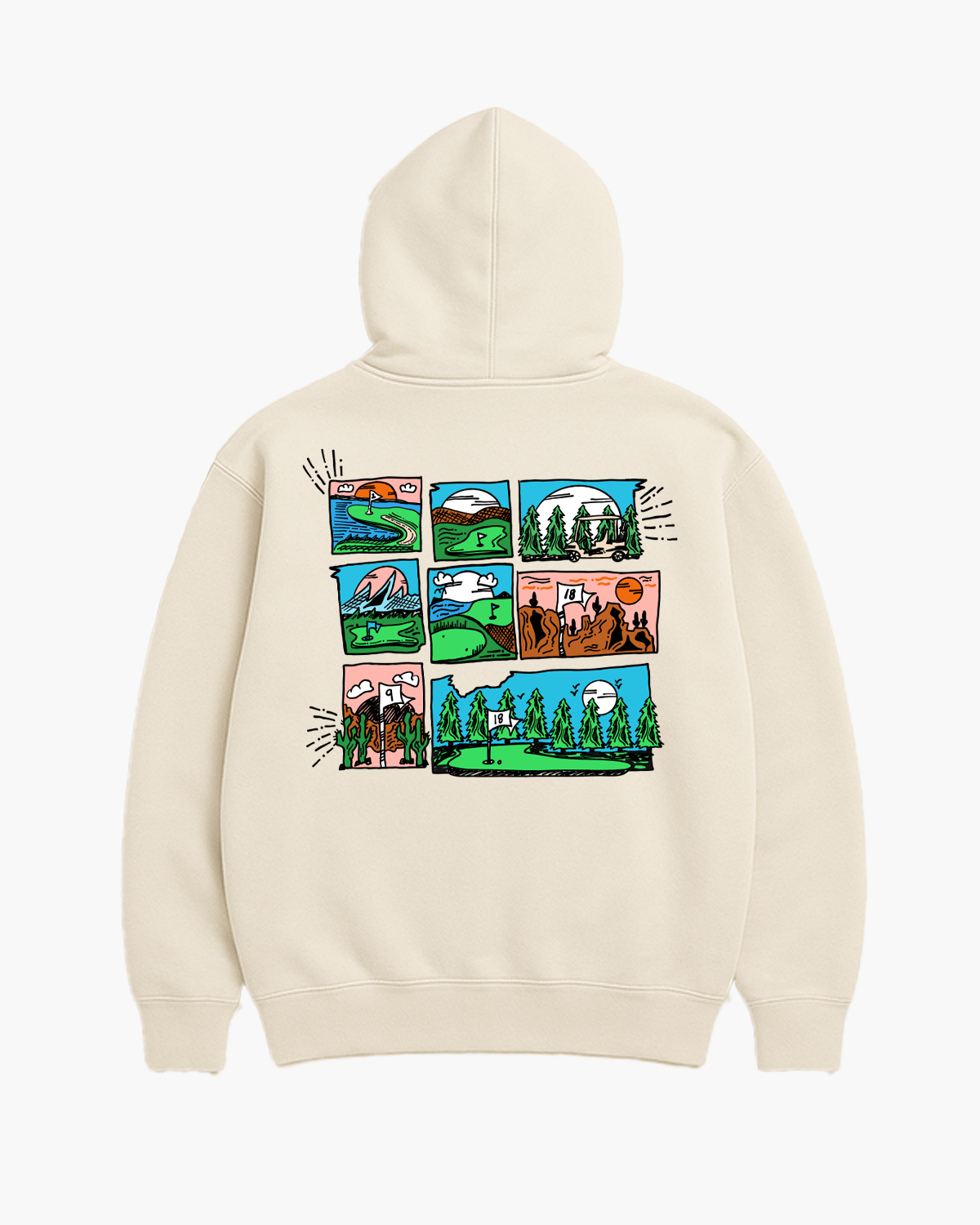 Golf Scenery Hoodie