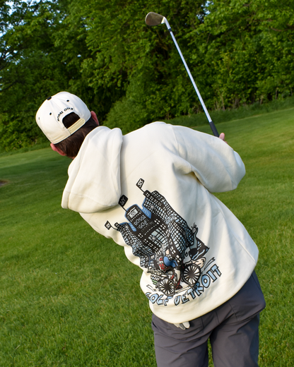 Golf Detroit Creme Hoodie