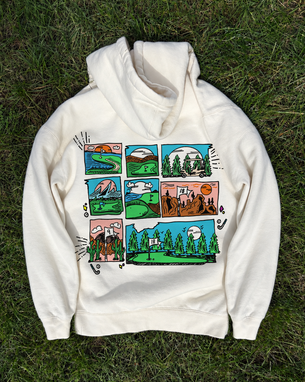 Golf Scenery Hoodie