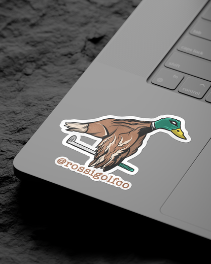 Duck Hook Sticker