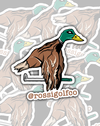 Duck Hook Sticker