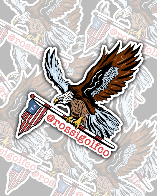 American Eagle Sticker