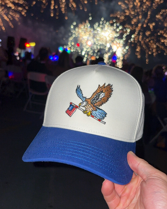 American Eagle Golf Snapback