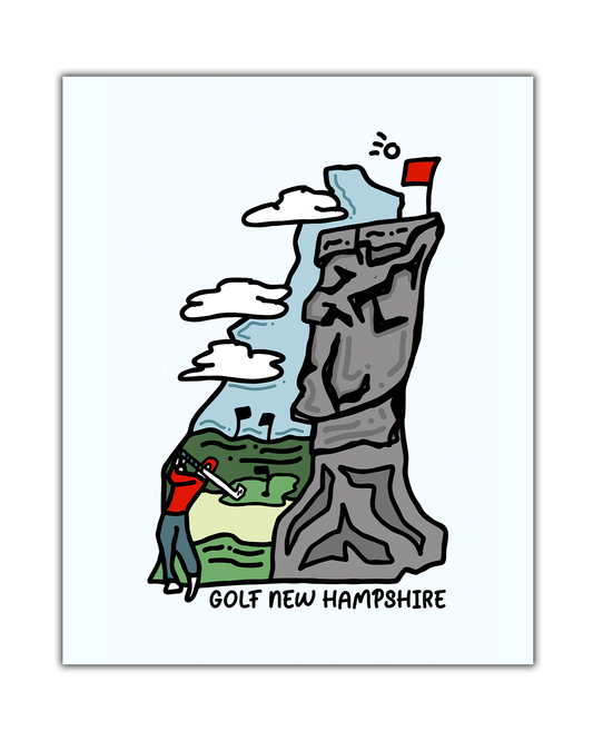 Golf New Hampshire Poster