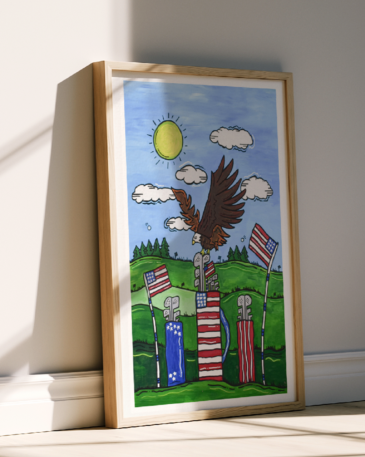 American Eagle Print