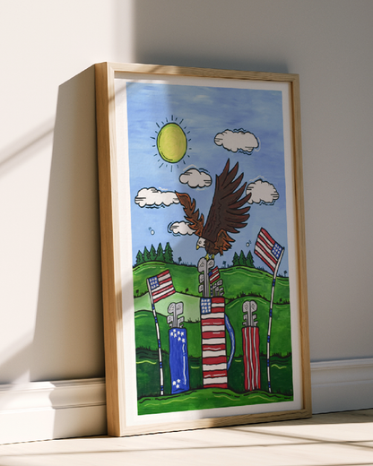American Eagle Print