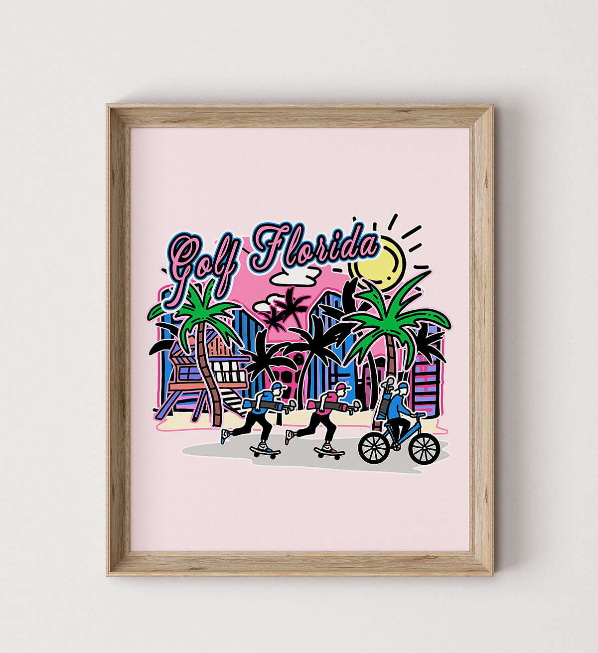 Golf Florida Poster