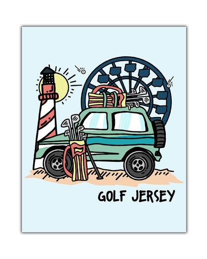 Golf New Jersey Poster