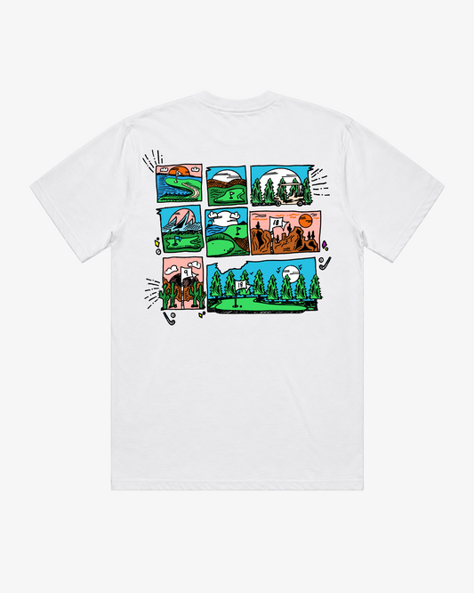Golf Scenery Tee