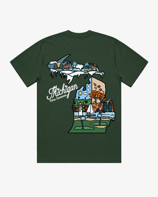 Rossi X Colt "Fore Seasons" Tee
