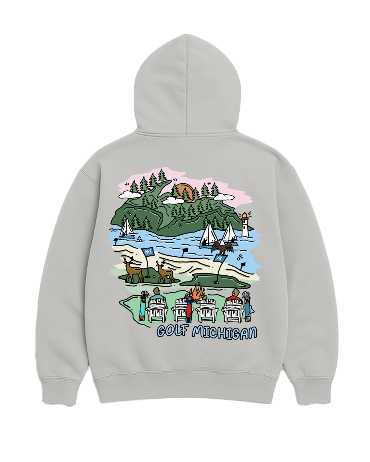 Golf Michigan Hoodie