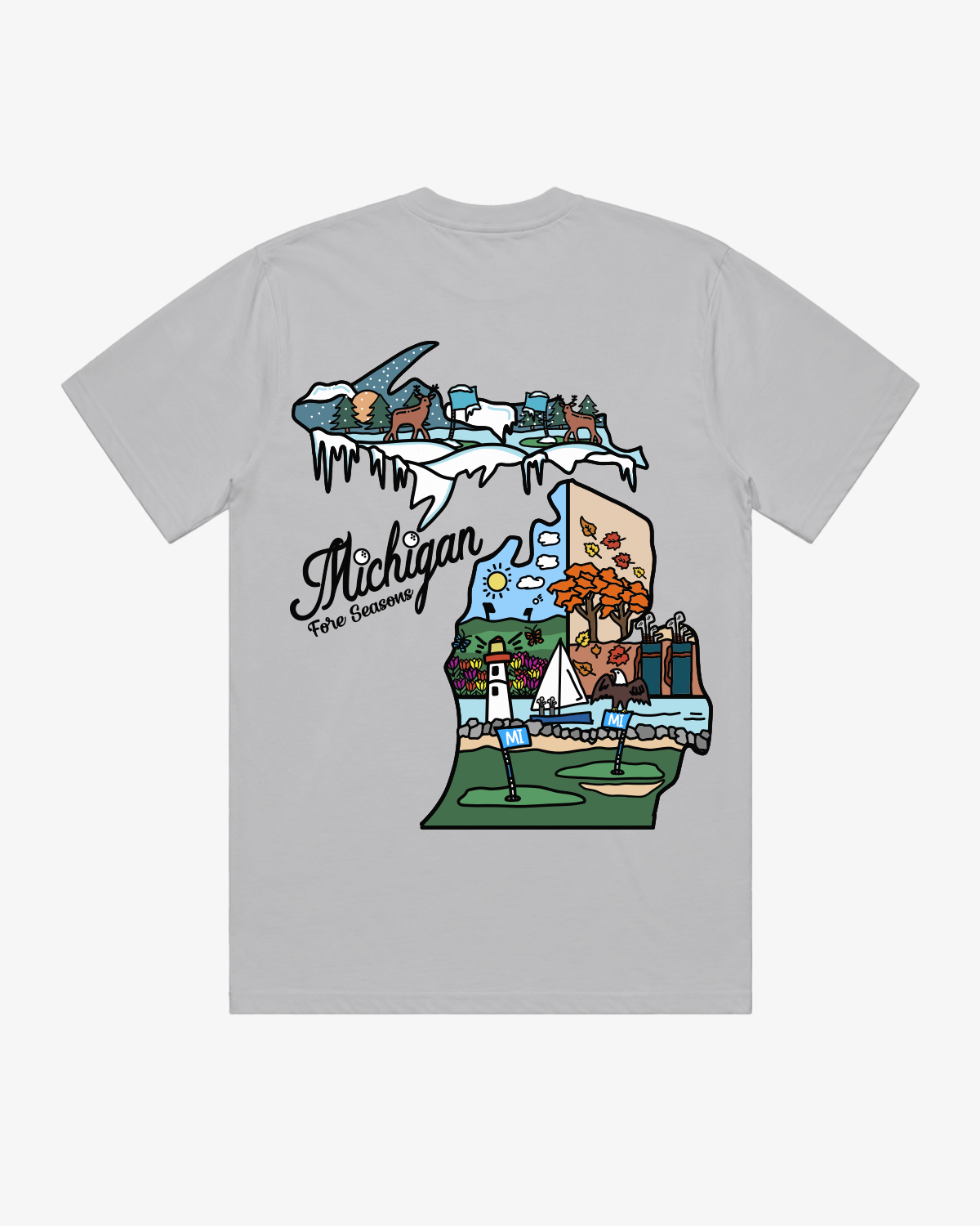 Rossi X Colt "Fore Seasons" Tee
