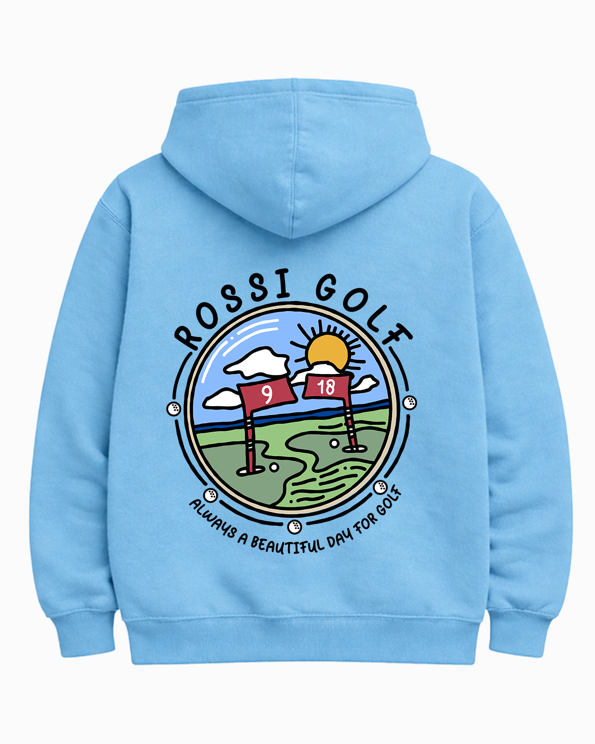 Always a Beautiful Day for Golf Hoodie
