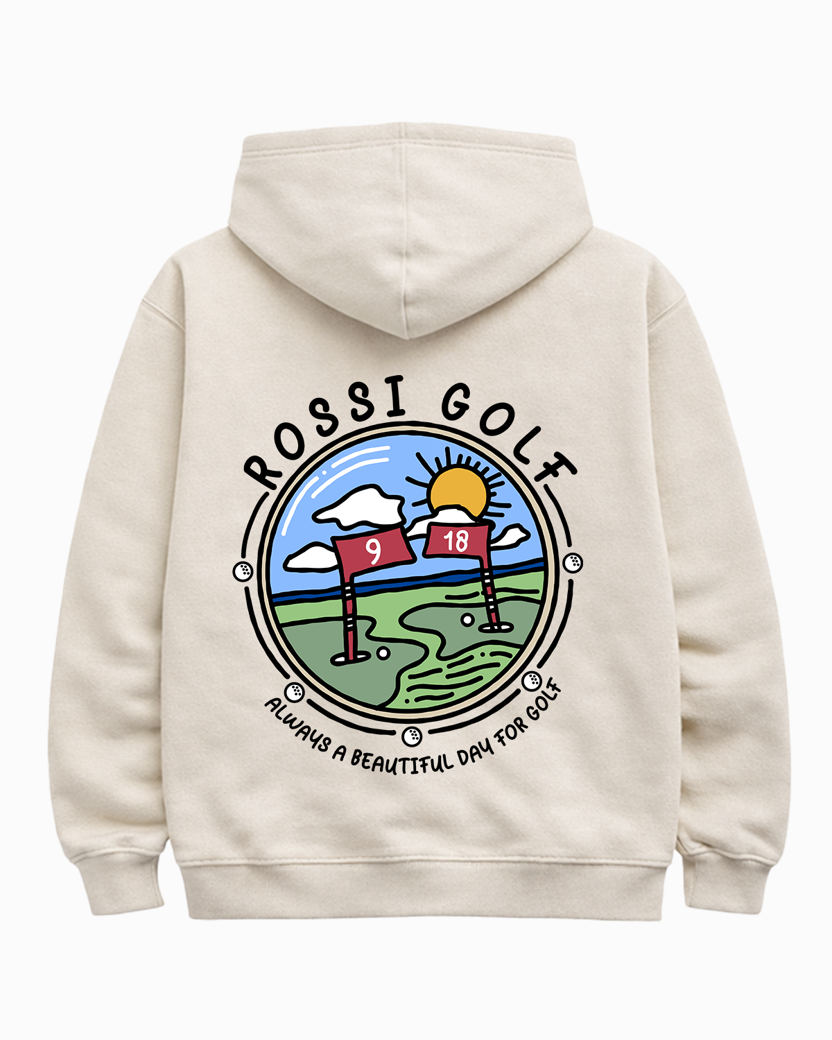 Always a Beautiful Day for Golf Hoodie