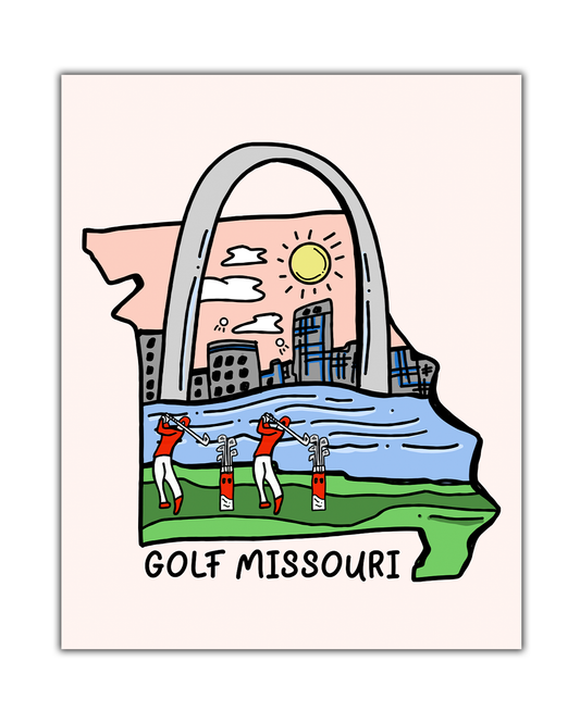 Golf Missouri Poster