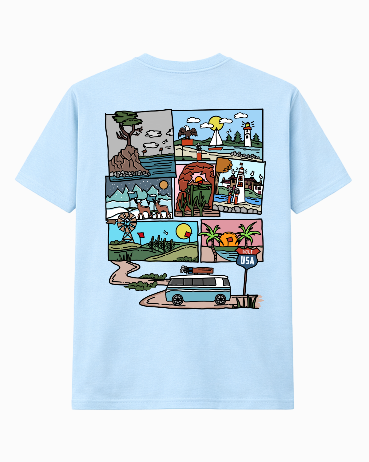 Golf USA T-Shirt