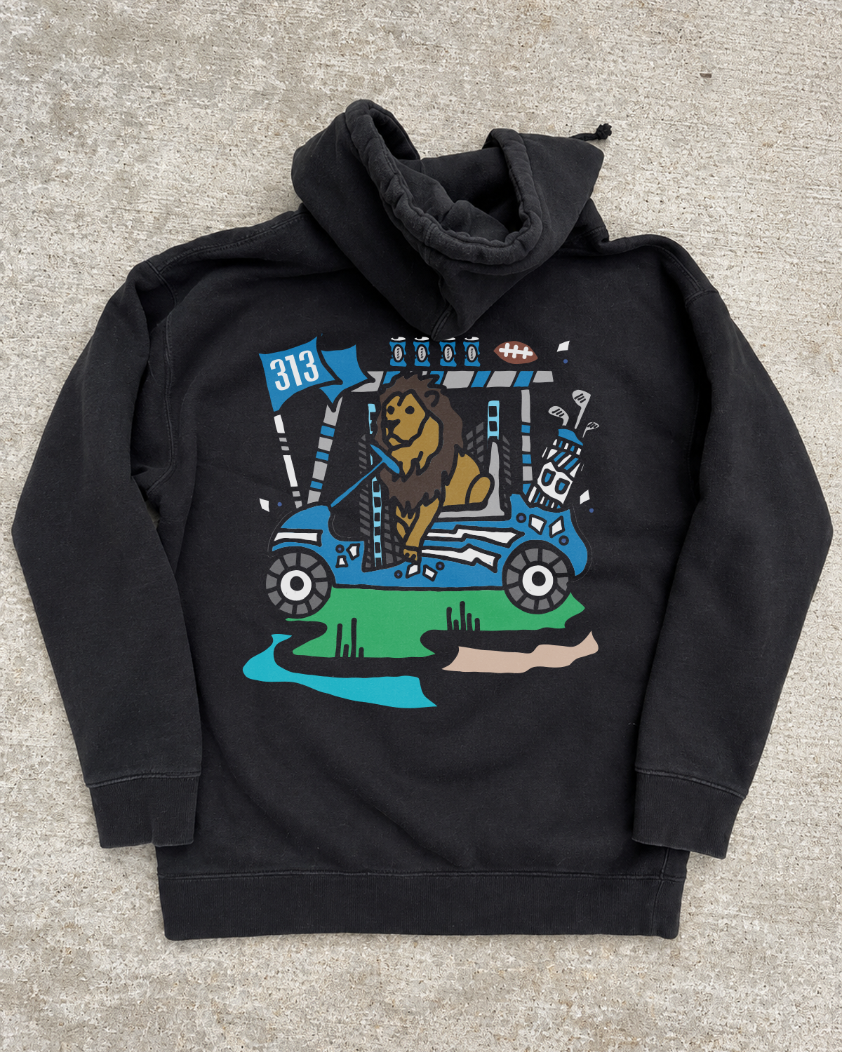 Cart Lion Hoodie