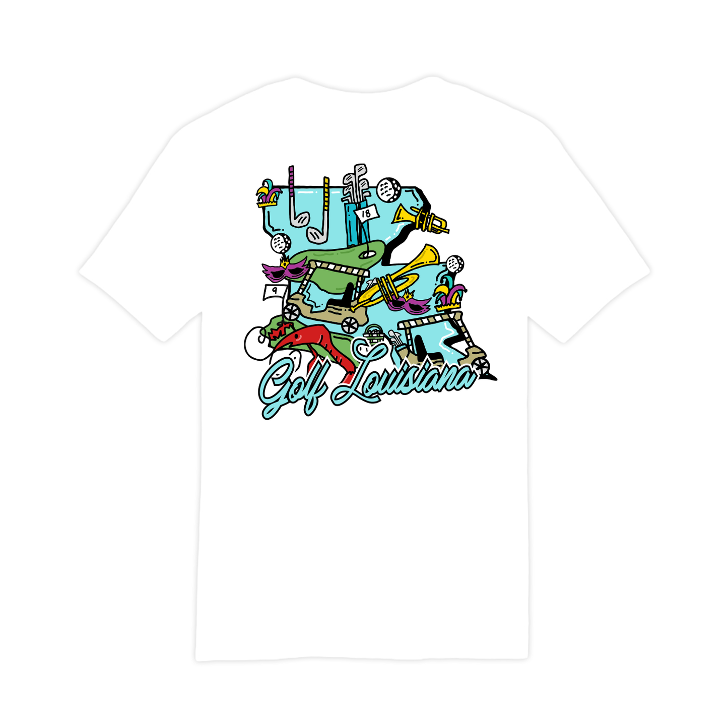 Golf Louisiana T-Shirt
