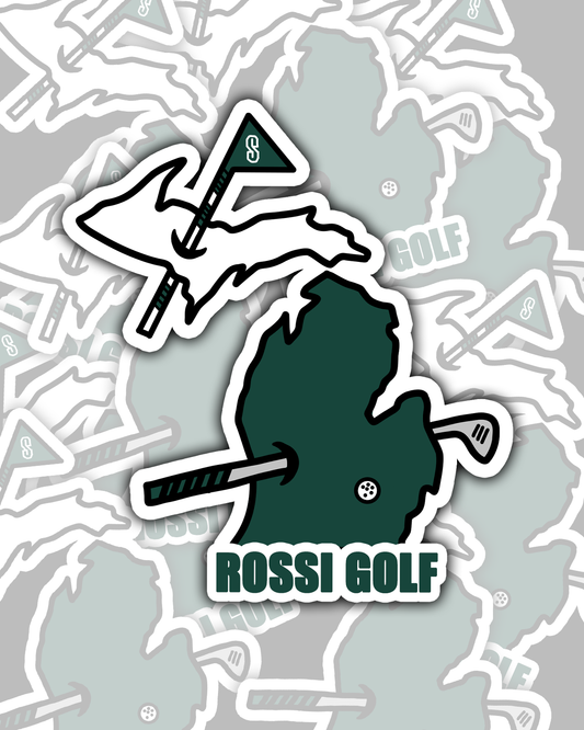 Golf East Lansing Sticker