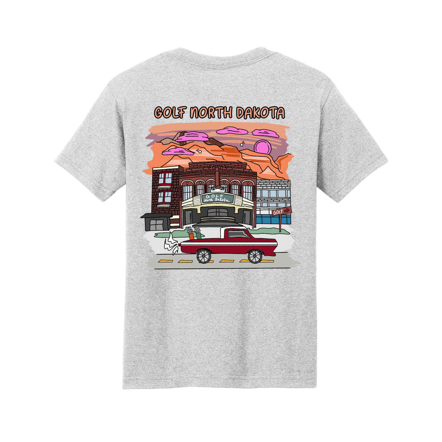 Golf North Dakota T-Shirt