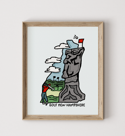 Golf New Hampshire Poster