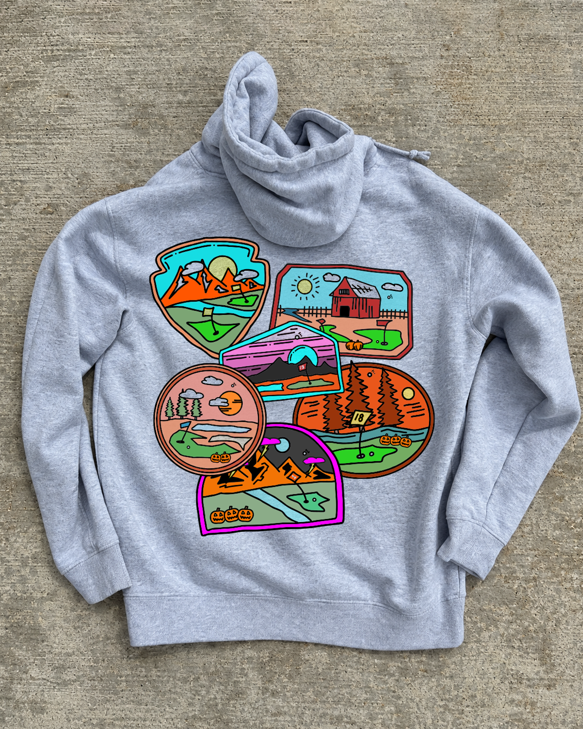 Patchwork Hoodie