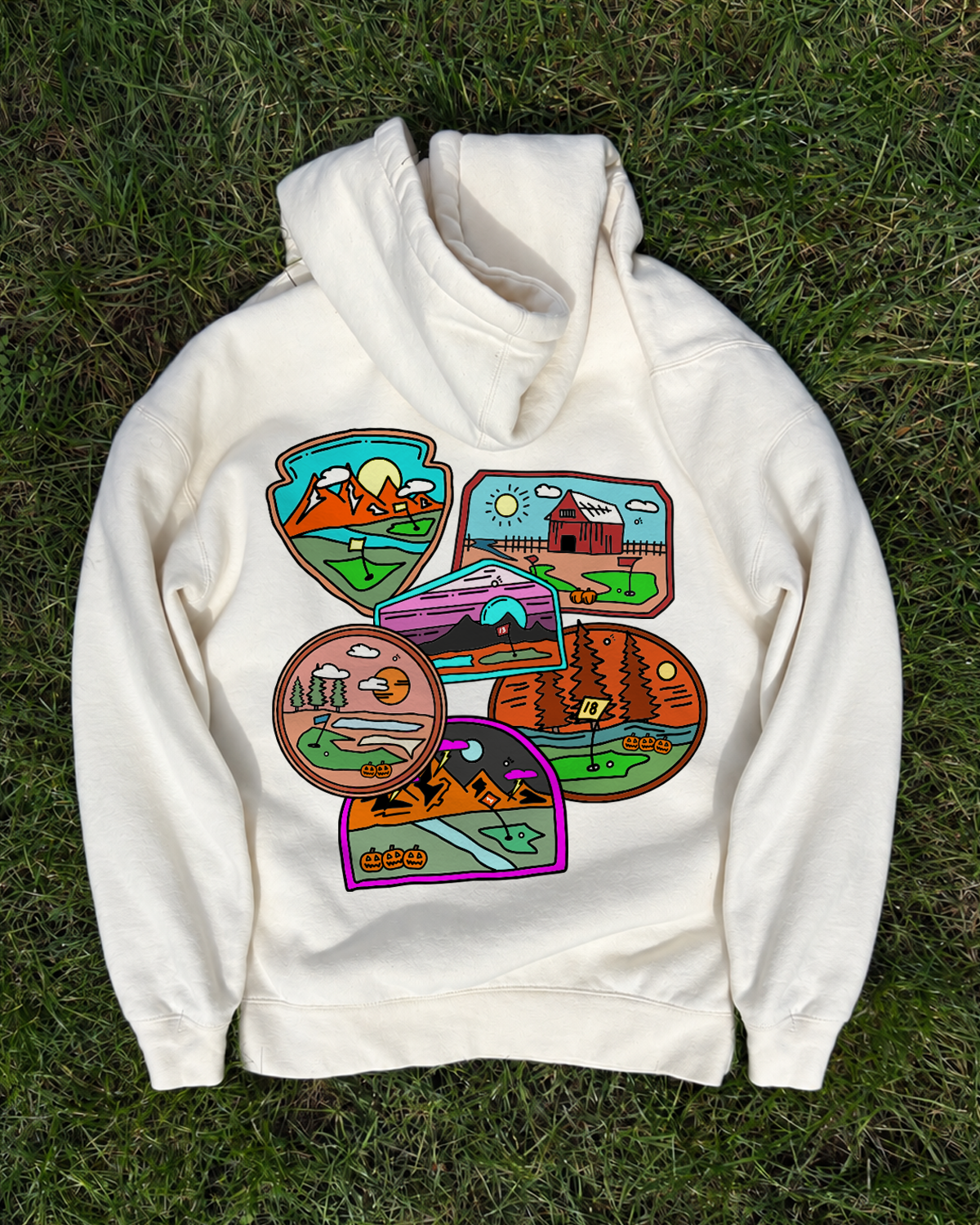 Patchwork Hoodie