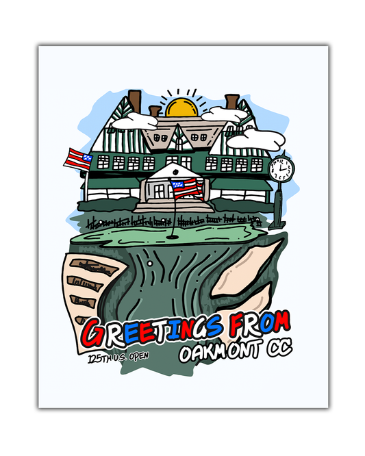 Golf Pennsylvania Poster