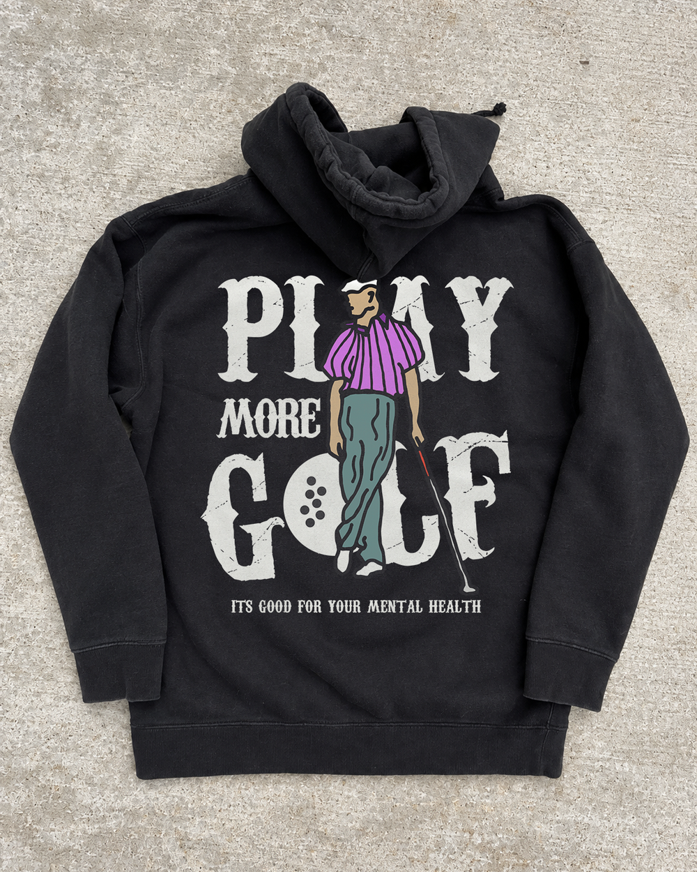 Golf is good for your mental health Hoodie