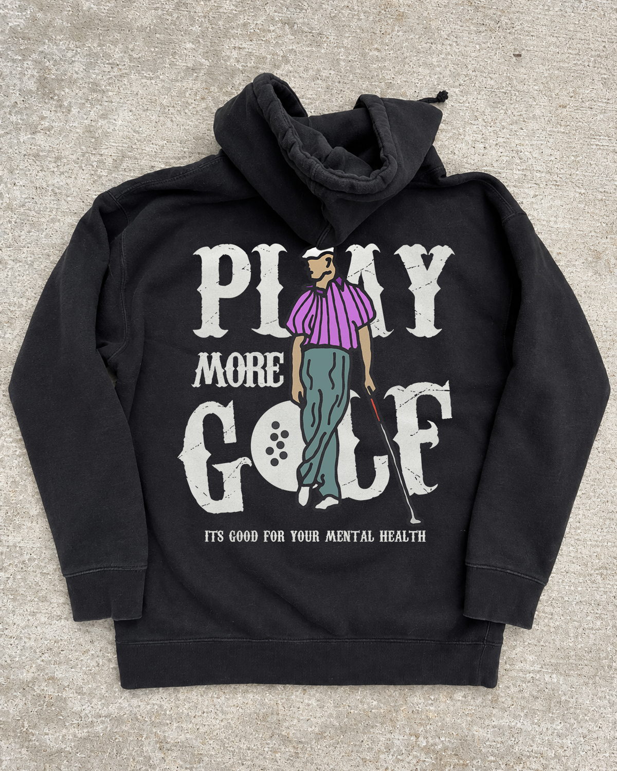 Golf is good for your mental health Hoodie