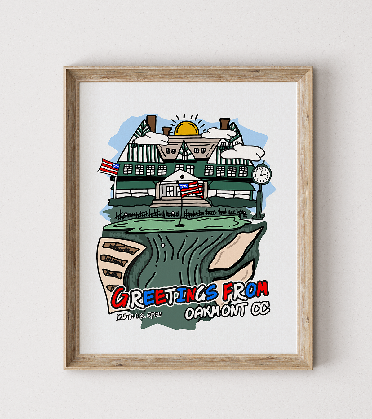 Golf Pennsylvania Poster