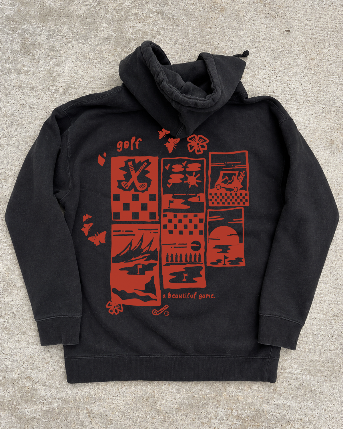 Golf is beautiful hoodie