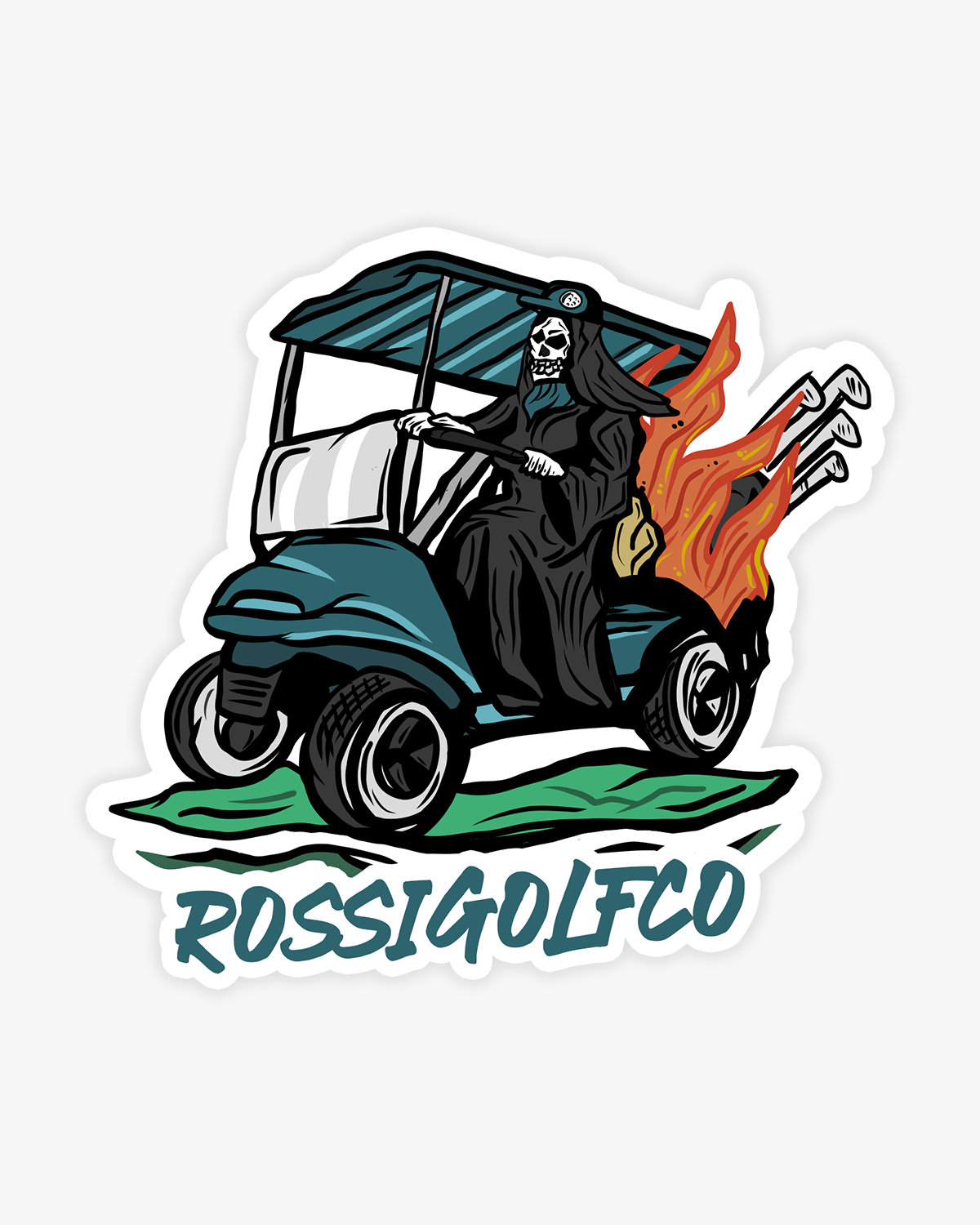 Reaper Rider Sticker