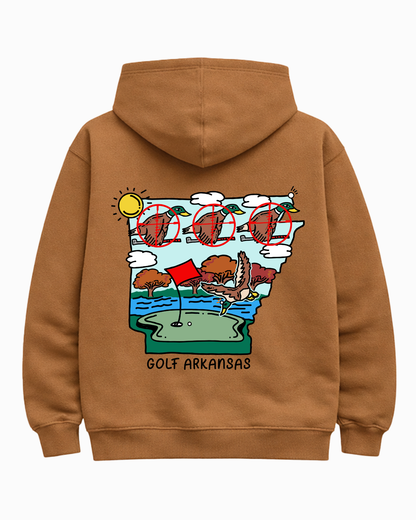 Golf Arkansas Hoodie