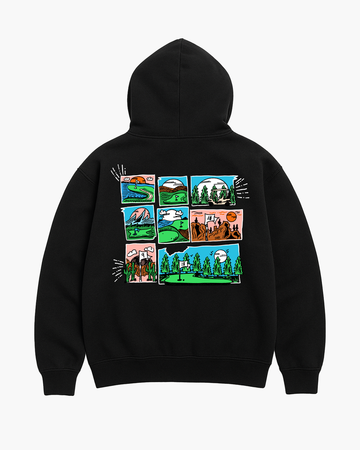 Golf Scenery Hoodie