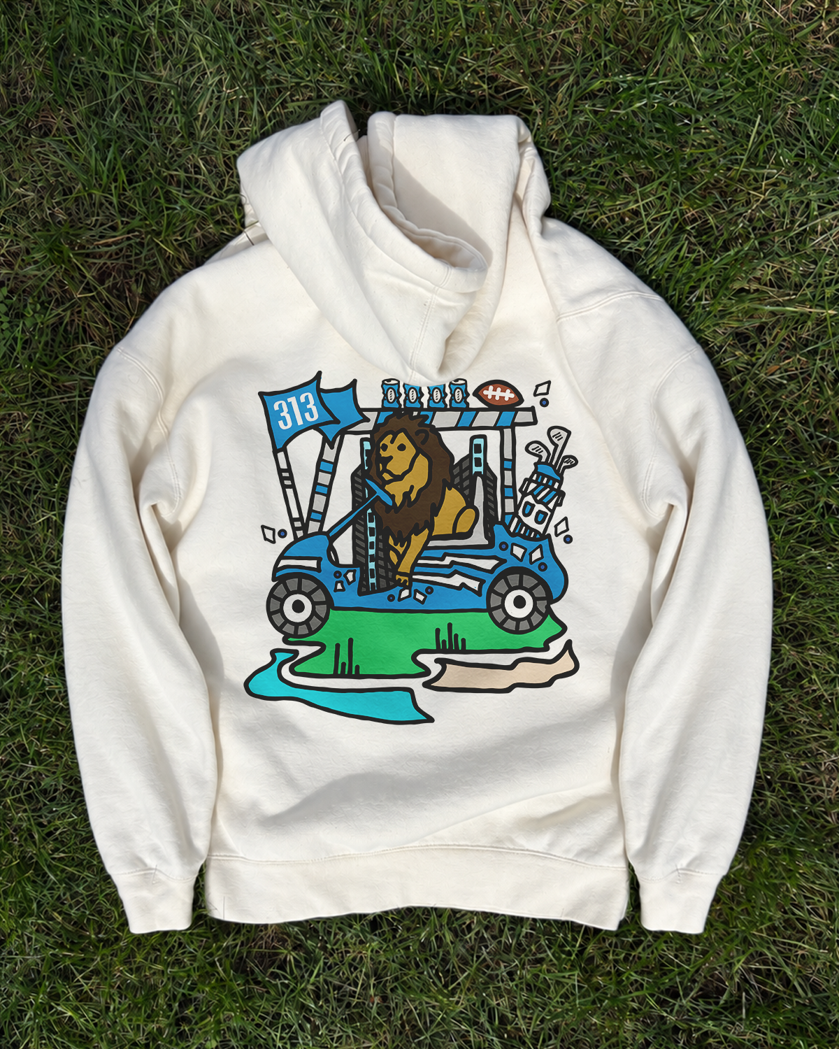 Cart Lion Hoodie