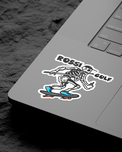 Skeleton Sk8er Sticker
