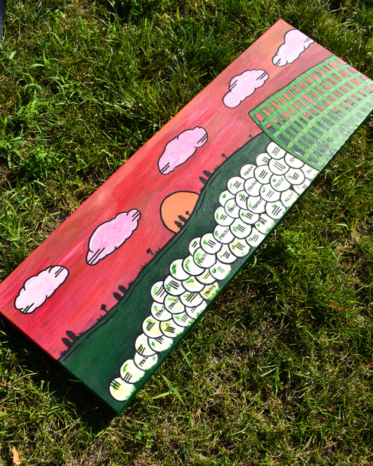 One More Bucket Painting