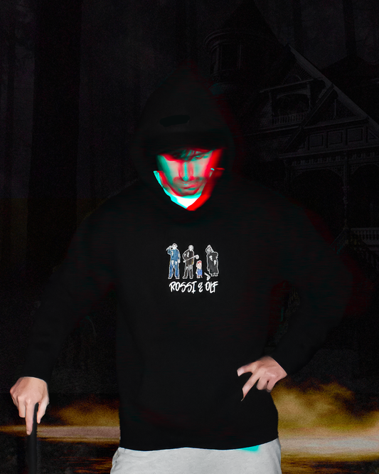 Golf Slashers Black Hoodie