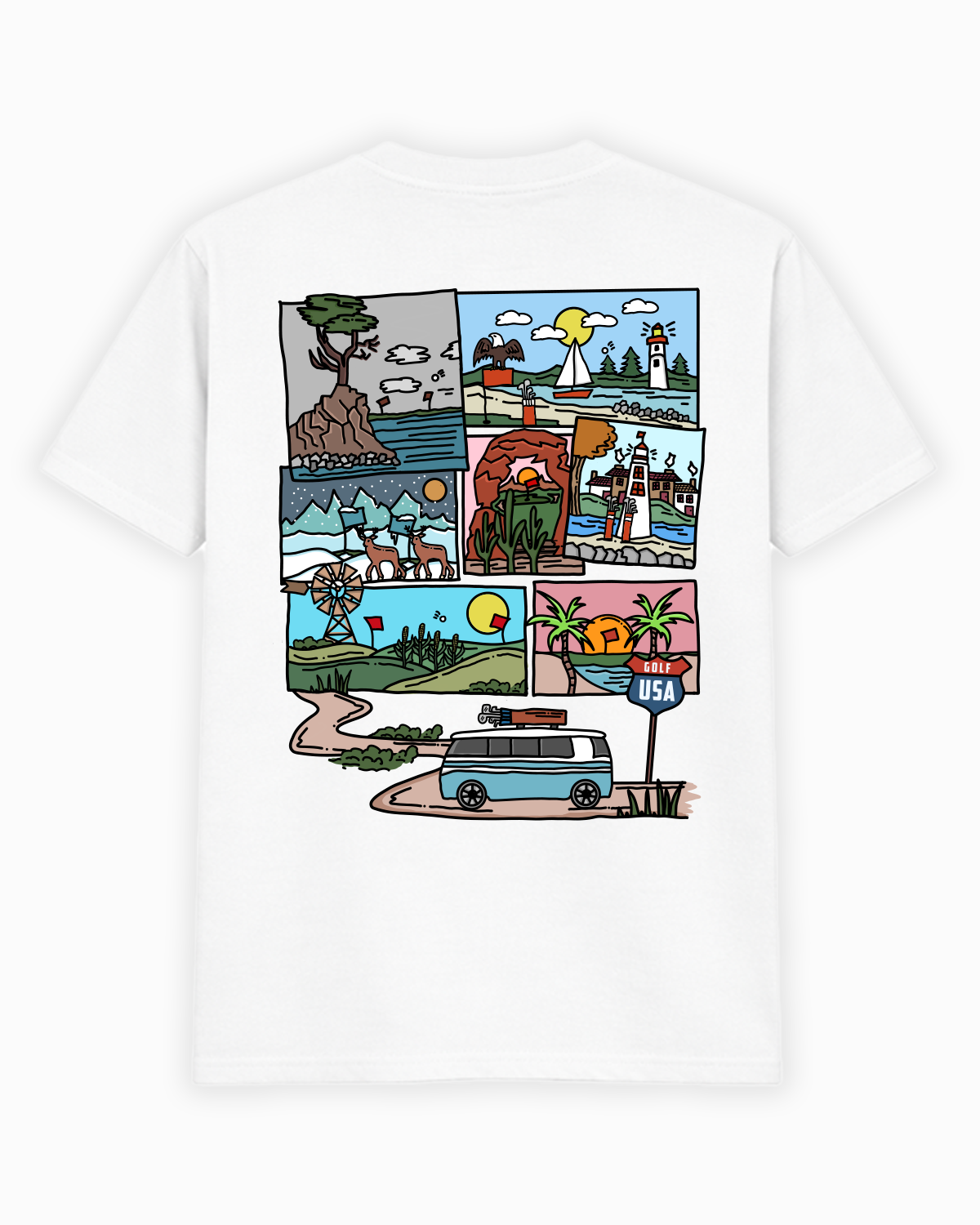 Golf USA T-Shirt