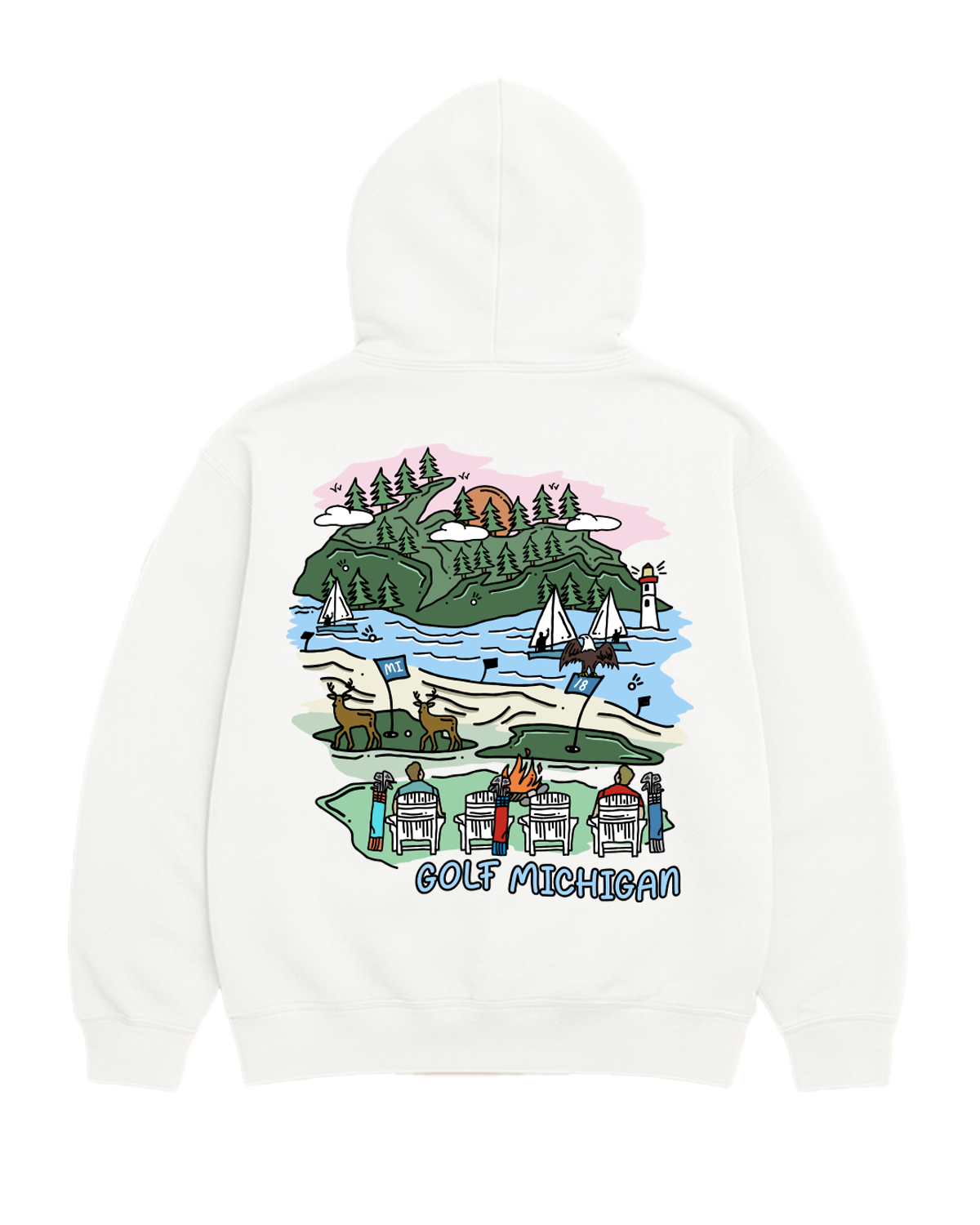 Golf Michigan Hoodie